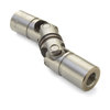 Ruland Double U-Joint, 8 mm x 8 mm Bores, 22.1 mm OD, Steel UD14-8MM-8MM-F